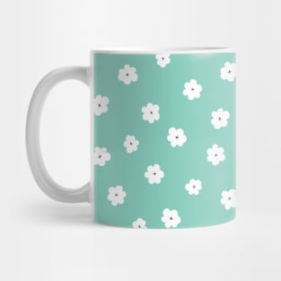 Floral millefleur pattern Mug
